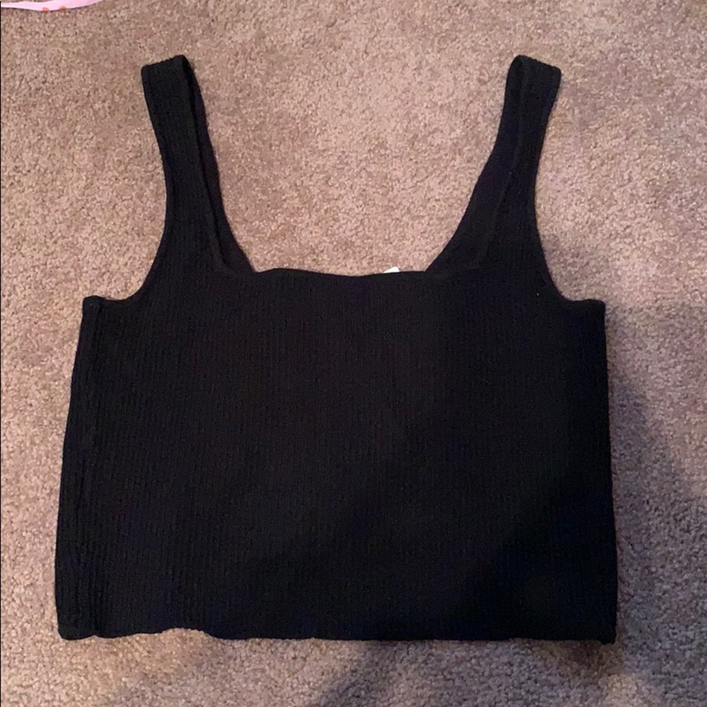 Open back UO top